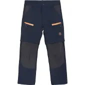 Color Kids - Kid's Pants Stretch Zip Off - Trekkingbroek 104, blauw