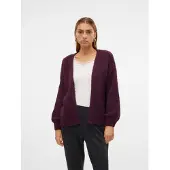Vero Moda Gebreid vest 'VMMaybe' purper