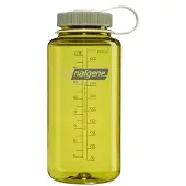 Nalgene - Wide Mouth Bottle - drinkfles - waterfles - 1000ml - BPA free - SUSTAIN - Endive w/Oil NIEUW