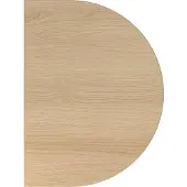 Hjh OFFICE PRO XBA60 G - Aanschuiftafel 60x80 Eiken