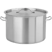 TRIZERATOP Lage Kookpan met deksel - 36x24 cm, 24L, roestvrij staal