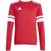 Adidas Squadra 25 Long Sleeve T-shirt Rood 5-6 Years Kinderen