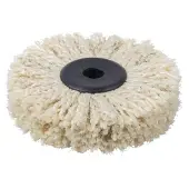 Wolfcraft Sisalkoordborstel | Boring 10mm | Ø85 x 20mm | 1 stuk - 2098000