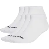 Adidas Sportsokken 'Linear Crew Cushioned 6 Pair Pack' zwart / wit