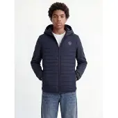Jack & Jones Junior Tussenjas 'JJEMulti' navy / rood / wit