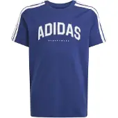 Adidas Functioneel shirt 'CODES COLLEGIATE' donkerblauw / wit