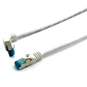Equip 605802. Patchkabel Cat6A, afgeschermd (S/FTP), 2xRJ45, 3.00 meter, wit, LSZH, verpakt in een polybag