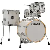 Sonor AQ2 Safari 4pc Shell Pack White Pearl