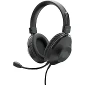 Trust HS-250 Hoofdtelefoon (Bedraad, USB-A), Kantoorheadset, Zwart