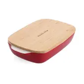 KitchenAid Middelgrote Ovenschaal Met Deksel Empire Red