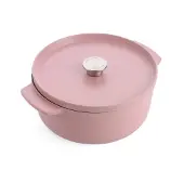KitchenAid - Cast Iron Casserole - Dried Rose - 26 cm