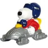 Schleich Bobslee Snoopy Figuurtje - - 22390 - 7 cm