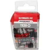 Milwaukee Shockwave slagbits TORX (TX20) 25 mm, set van 25 stuks