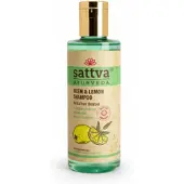 Sattva Ayurveda Ayurvedische shampoo met neem & citroen, , 210 ml