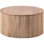 Lewis & Loft Salontafel Lonne - FSC mangohout -Rond ?70cm - Naturel