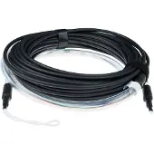 ACT RL4201 Prefab Glasvezel Kabel Multimode OM3 8-voudig LC Connectoren - 10 meter