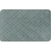 QUVIO Badmat rechthoek - Waterabsorberend - 50 x 80 cm - Microvezel