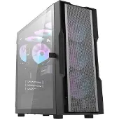 Darkflash Centrale eenheid alleen - mini pc - DK431 Mesh Zwart - DK431 Mesh Computerbehuizing (Zwart)