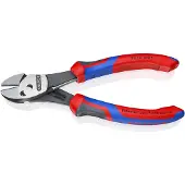 Knipex TwinForce 73 72 180 F Werkplaats Kracht-zijkniptang Met facet 180 mm