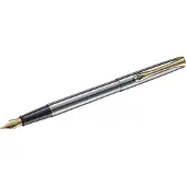 Diplomat Vulpen Traveller Rvs Zilver/goud Medium