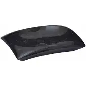 vidaXL Gootsteen 50x35x10 cm marmer zwart