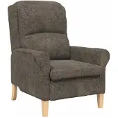 vidaXL Fauteuil Donkergrijs Kunstleer