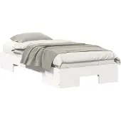 vidaXL Bedframe Wit 80 x 200 cm