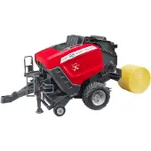 BRUDER Massey Ferguson speelgoed balenpers RB 4180V tractor rood.