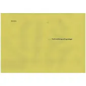 Rnk Envelop, Publisher verzendenvelop, DIN B4, zonder venster, geel (B4, 50 x)