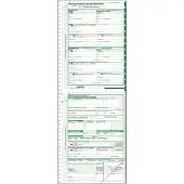 Sigel Vordruck Mahnbescheid, A4, SD, 2 x 2 Blatt - für den Markt: D - 25 Stück (MA441)