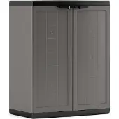 Curver Jolly Opbergkast laag - 68x85x39 cm - Grijs/Zwart