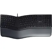 Cherry KC 4500 ERGO, ergonomisch toetsenbord, zwart, UK-layout (QWERTY)