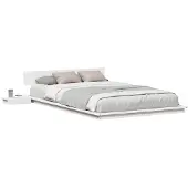 vidaXL Bedframe Wit 120 x 190 cm Hout