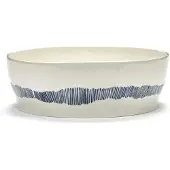 Serax - Ottolenghi Feast - Saladeschaal - Wit/Blauw - 28 Ø