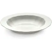 Serax Diep Bord High M White Silhouette 24 cm