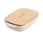 KitchenAid Middelgrote Ovenschaal Met Deksel Almond Cream