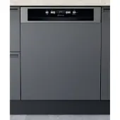 Bauknecht Bksv1pan - Half Geïntegreerde Vaatwasser - 60 Cm - 14 Couverts - Besteklade - 41 Db - Energieklasse A | Nieuw (outlet) | Lichte schade