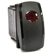 Sierra Con5 On-off Illum Switch Zwart