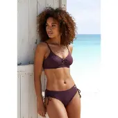 LASCANA Bikinitop aubergine