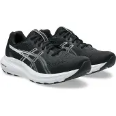 Asics Dames Sneakers Gel Contend 10 zwart (37.5), Plat, Veters, Casual, Sportief, Meerdere sporten, Mesh 1012C013