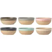 Costa Nova Poke Bowls / Kommen Arenito Multicolor ø 19 cm - 6 stuks