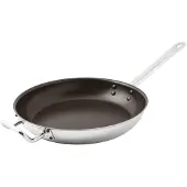 Paderno - Tri Ply Koekenpan Non Stick Ø 32 cm - Roestvast Staal - Zilver