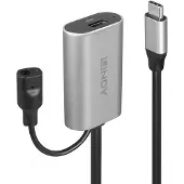 Lindy 43271 USB 3.1 Aktiv-Verlängerung Typ C/C M/F 5m