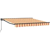 vidaXL Zonnescherm Frame Meerkleurig 350 x 250 cm