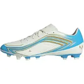 Adidas Voetbalschoen 'F50 Messi Club' ivoor / hemelsblauw / goud