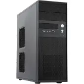 Chieftec Atx-Behuizing Cq-01B-U3-Op Voor Computers Zonder Venster