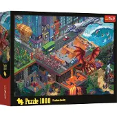 Trefl Puzzel Pixel city "Habbo" 1000 stuks