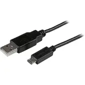 StarTech.com 2m Mobile Charge Sync USB to Slim Micro USB Cable M/M - câble USB - 2 m