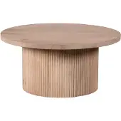 Lewis & Loft Salontafel Laila - FSC Mangohout - Rond ?70 cm - Naturel