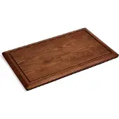 Serax Snijplank Pure Kitchen & Table By Pascale Naessens Dark Brown L 58 x 35 x 2 cm